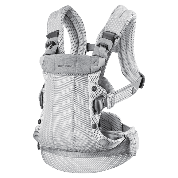 BabyBjorn Baby Carrier Harmony, 3D Mesh, Silver