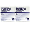 2 Pack - Habitrol Nicotine Gum 2mg FRUIT Flavor (384 EACH), Total 768 Pieces