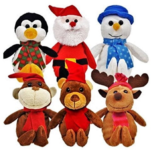 christmas plush animals