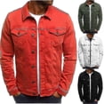 thumbnail image 2 of Chaqueta vaquera para hombre corta Im Fit, 2 of 3