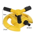 thumbnail image 6 of Pebbuoy 360-Degree Rotating Lawn Sprinkler 3 Arm Design Universal Simple Installation Wider Coverage Automatic Garden Yard Sprinkler Tool, 6 of 7