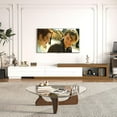 thumbnail image 2 of 82-110" Extendable TV Stand, Wood Reversible Media Console with 2 Drawers, Modern Entertainment Center for Up to 120 Inch TV for Living Room Bedroom, White& Walnut, 2 of 16