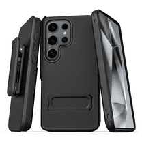 CBUS Galaxy S24 Ultra Holster   Phone Case with Belt Clip for Samsung Galaxy S24 Ultra (Black)