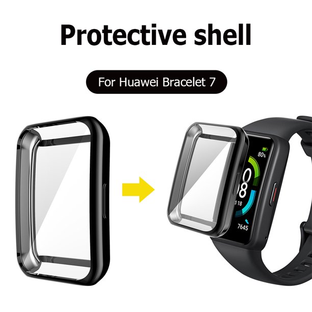 Funda de pulsera para Huawei Band 7 / Band 6 Pro / Honor Band 6 (Negro)