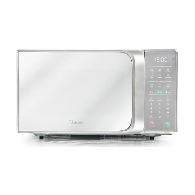 Horno de Microondas Midea 1.1 Pies Cúbicos MMDV11S2DG Silver