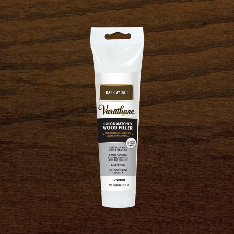 Varathane Wood Filler, Dark Walnut, 3.5 oz photo 1