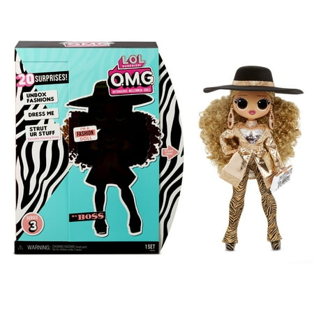 LOL Surprise! Da Boss Fashion Doll with 20 Surprises
