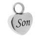 thumbnail image 5 of Collar con colgante de corazón y relicario para cenizas, urna funeraria, regalo conmemorativo para hijo., 5 of 9