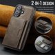 thumbnail image 2 of Case For IPhone 16 Funda Protectora RFID de 6,1" con Ranuras para 7 Tarjetas Magsafe, Soporte 2 en 1, Funda Protectora de Cuero Desmontable a Prueba de Golpes, Café, For IPhone 16, 2 of 7