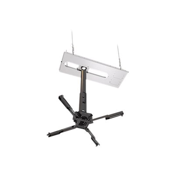 Crimson AV JKS2-24A - Mounting kit (suspended ceiling adapter, projector mount) - adjustable - for projector - aluminum, high-grade cold rolled steel - black - suspended ceiling