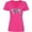 Hot Pink, variant on Inktastic Adventure Awaits Teal World Map Women's V-Neck T-Shirt