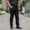 Black, variant on Men's Cargo Work Pants Snow Waterproof Quick Dry Softshell Winter Fleece Lined Insulated Outdoor Mountain with Zipper Pockets Size 3XL Khaki