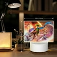 thumbnail image 6 of The Legend of Zelda Link's Awakening Rectangular Acrylic Night Light Adjustable 3 Light Modes USB Cable Lamp Light Display Base LED Light For Bookshelves Desk Bedside Tables Child Room Bedroom, 6 of 9