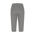 thumbnail image 4 of Annhoo Womens Summer Yoga Pants Elastic Waisted Lace Stretchy Running Athletic Compression Cropped Leggings, 4 of 7