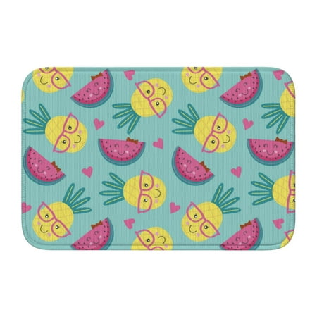 

Adjustable Apron - Bib Apron for Men Women Cute Pineapple Sweet Watermelon Waterproof Chef Aprons for Kitchen Gardening Cooking