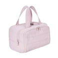 thumbnail image 4 of Organizador de cosméticos práctico, ligero, multiusos, informal, para viaje, maquillaje Rosa, 4 of 9
