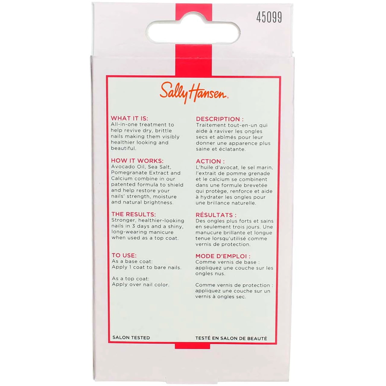 4 Pack - Sally Hansen Complete Care 7-N-1 Nail Treat Clear 0.45 oz