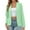 Green, variant on Light Jackets for Women Plus Size Solid Basic Blazer Solid Open Front Work Office Business Suit Lightweight Cothes