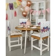 4th of July Butterfly Chair Covers for Dining Room Set of 6, Dining