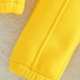 thumbnail image 4 of Staki Girl Back to School Outfits Girls Clothes 2 Piece Outfit Top + Cargo Pants, Tween Fall Clothing Set 3T,4T,5T,6Y,7Y,8Y(Yellow,5-6 Years), 4 of 9