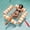 B, variant on 4 in 1 Ultra Lounge System Float, Inflatable Water Hammock for Pool and Lake, Convertible Floating Lounge Chair and Swimming Bed, Heavy Duty Beach Accessories for Summer Vacation
