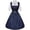 Blue, variant on Women's 3 Pieces German Dirndl Dress Costumes For Traditional Bavarian Oktoberfest Carnival,performance outfit, retro ethnic style