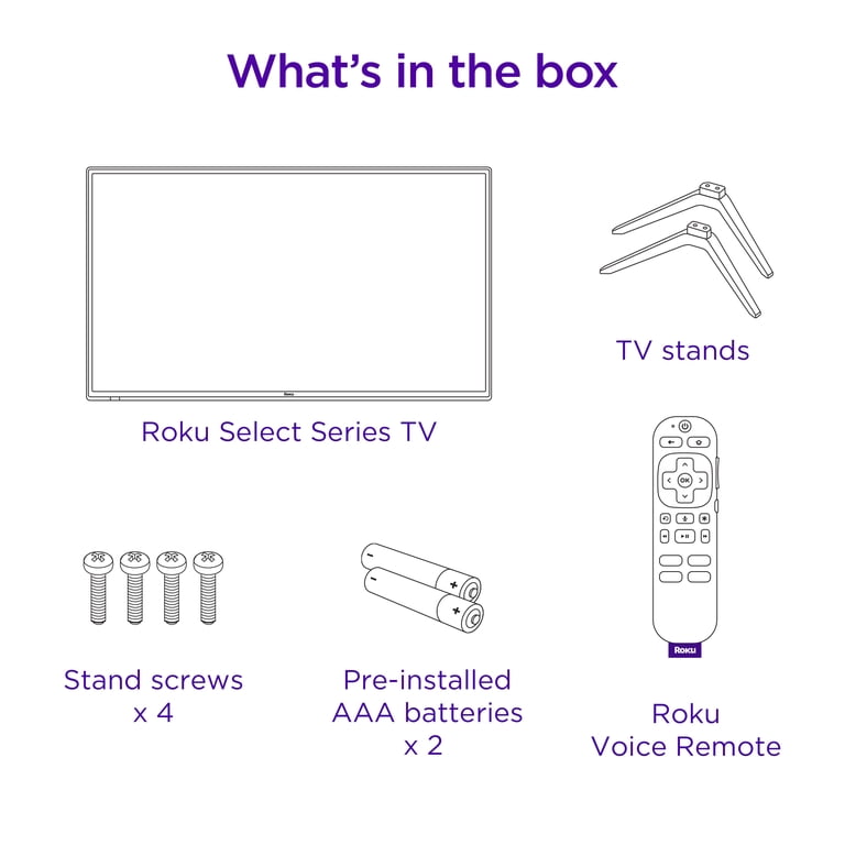 Roku 32-Inch Select Series 1080p Full HD Smart Roku TV with Roku