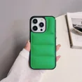 thumbnail image 1 of Funda Para iPhone Invierno Acolchada Protección Cámara +mica, 1 of 6