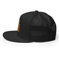 thumbnail image 3 of The Lake is Calling Bring Booze Flat Bill Trucker Hat, Funny Mesh Snapback Cap for Lake Days and Boating (Black), 3 of 6