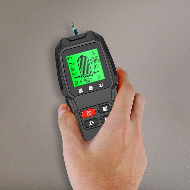 de pared digital de mano con pantalla Escáner de pared preciso para Negro