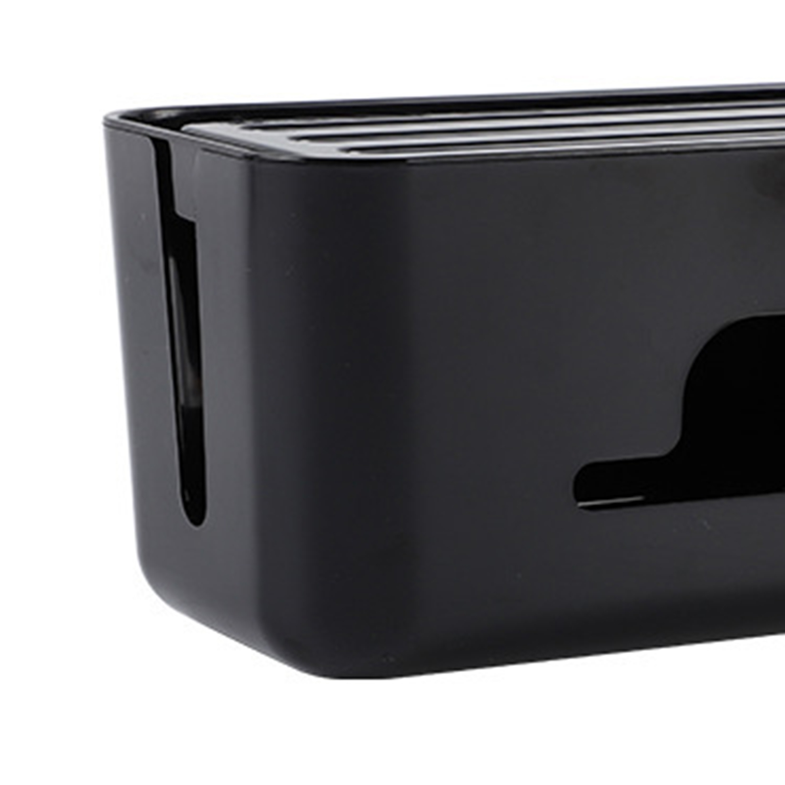 Hadanceo Cable Organizer Box Large Capacity Power Strip Organizer Cable