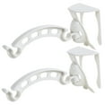 thumbnail image 4 of Greenadscape Trash Bag Holders White 2Pcs 6.0X2.3X2.8In, 4 of 8