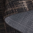 thumbnail image 6 of SAFAVIEH Mila Heidi Geometric Striped Polyester Area Rug, Brown/Black, 5'3" x 7'6", 6 of 11