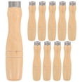thumbnail image 1 of BESTYASH 10Pcs Universal Wood Handle for File Cutting Tool Artists Craftsmen Handyman Use, 1 of 5