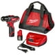 thumbnail image 1 of Kit de destornilladores Milwaukee M12 2407-22, 10 mm, 275 pulgadas/libra, torque, 1 of 4