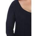 thumbnail image 4 of White Mark Women's Plus Size Destiny Sweater Dress, 4 of 4
