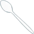 thumbnail image 1 of Cucharas de sopa de plástico extra resistentes, diseño elegante para experiencias gastronómicas refinadas, utensilios de poliestireno transparente de alta resistencia, cubiertos desechables para una, 1 of 6