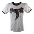 thumbnail image 5 of CM PUNK Best Since Day One Mens White Ringer T-shirt 3XL, 5 of 6
