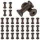 thumbnail image 1 of 30 Piezas de Carrete de Madera para Manualidades, Carretes Vacíos de Madera de 1.6"/40 mm para Hilo, Cuerda, Cinta (Café), 1 of 7