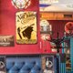 thumbnail image 5 of Placa Metal Vintage Neil Young Pintura Hierro Rectangular Barra Pared 20x30cm, 5 of 9