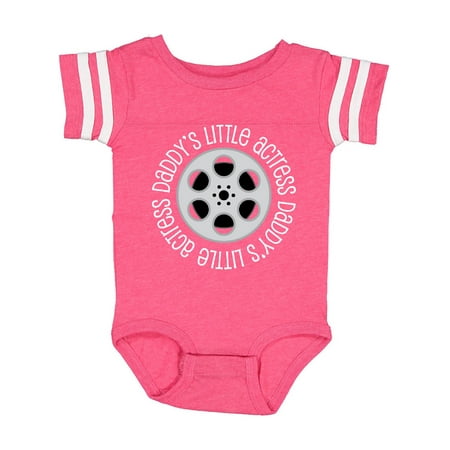

Inktastic Daddys Little Actress Girls Film Star Gift Baby Girl Bodysuit