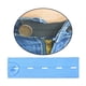 thumbnail image 3 of 2x Extensor de Pantalones Elásticos, Extensor de Botones, Pantalones Vaqueros Duraderos, Pantalones Prácticos, Extensor de Cintura, Extensor de Cintur 2 piezas, 3 of 8