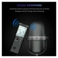 thumbnail image 3 of Voice Recorder - Voice Activated Recorder with Earphone & USB Charge Cable, Digital Voice Recorder ,Portable, 3 of 7