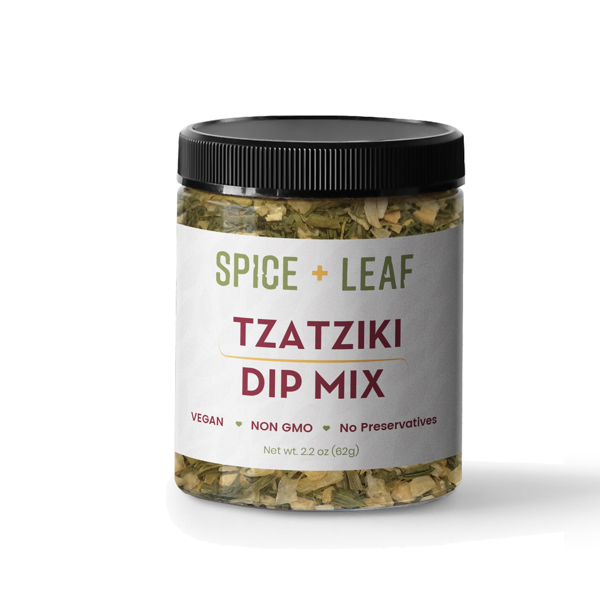 Premium Tzatziki Dip Mix by Spice + Leaf Vegan Middle Eastern Spice