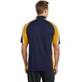 thumbnail image 2 of ST654 Sport-Tek Tricolor Micropique Sport-Wick Polo Men's Knit Shirt, 2 of 6