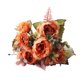 thumbnail image 2 of Arreglos de flores artificiales Decoración del hogar Centro de mesa de bodas Diseño de imitación Aspecto vibrante Material duradero Relleno de jarrón Fiesta Uso de 30cm, 2 of 6