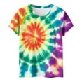 thumbnail image 6 of jobturf Graphic Tees for Women Summer Loose Fit Crew&nbsp;Neck T Shirts Beach Short Sleeve Going Out Tops Vacation Outfits S-3XL, 6 of 6