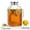 vertical ribbed design:Transparent, variant on Qenwkxz 128 OZ Square Glass Pitcher with Lid and Spout Borosilicate Glass Carafe for Hot/Cold Drink Water Pitcher with Handle for Fridge Large Jug for Iced Tea Coffee Juice Beverage