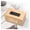 B, variant on Wooden Clock Speaker Heavy Bass Creative Retro Wireless Bluetooth Card Portable Alarm Clock Small Au-dio Small Steel Can-non