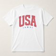 thumbnail image 3 of USA Patriotic Graphic T-Shirt, Unisex Classic Fit Cotton Blend Tee, 3 of 9